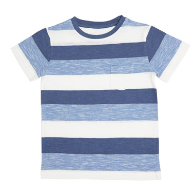 Younger Boys Block Stripe T-Shirt